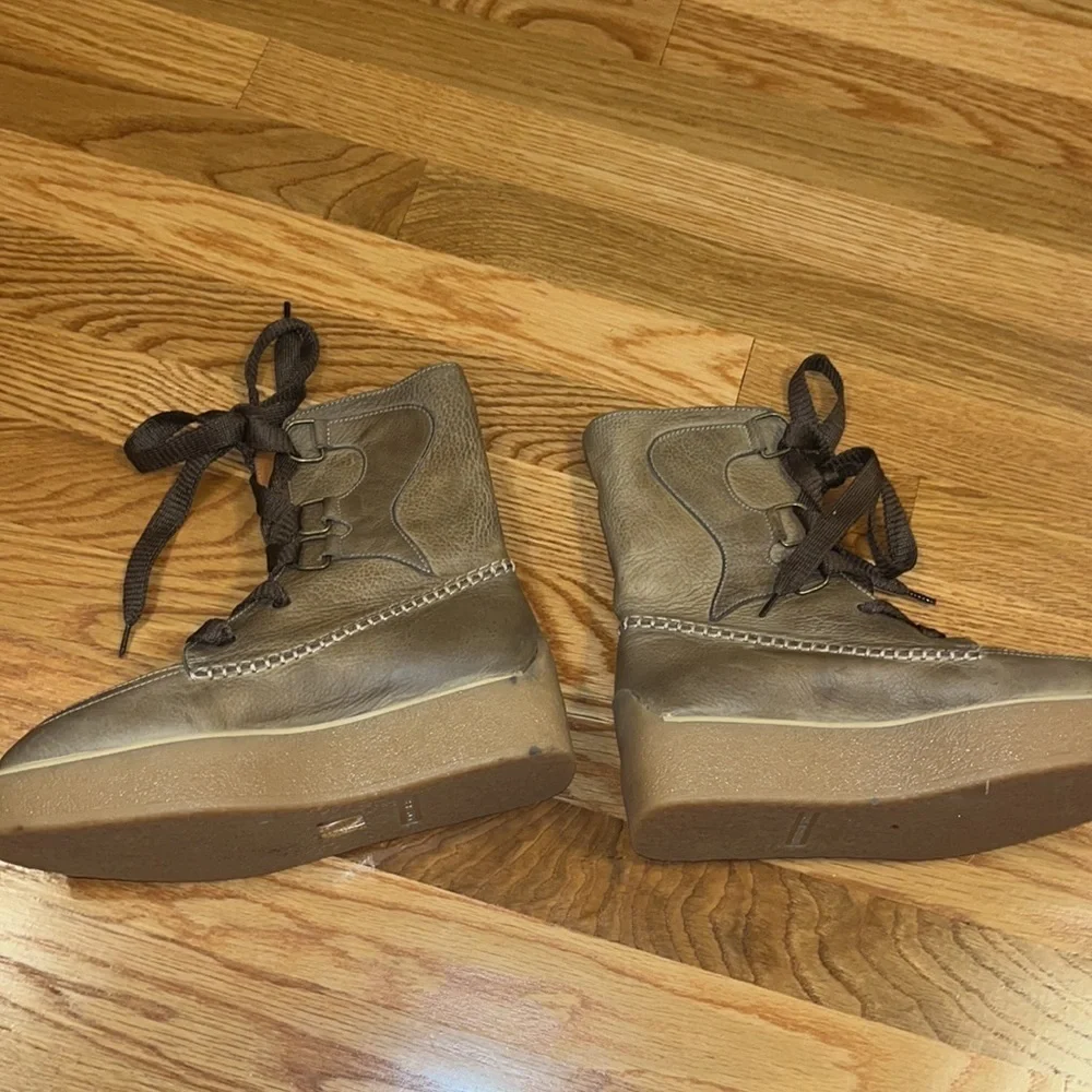New Free People Bristen Mountain Boot Taupe Size 37